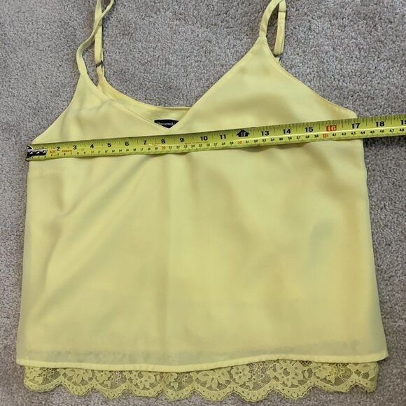 ABERCROMBIE & Fitch yellow camisole sz M - Picture 6 of 7